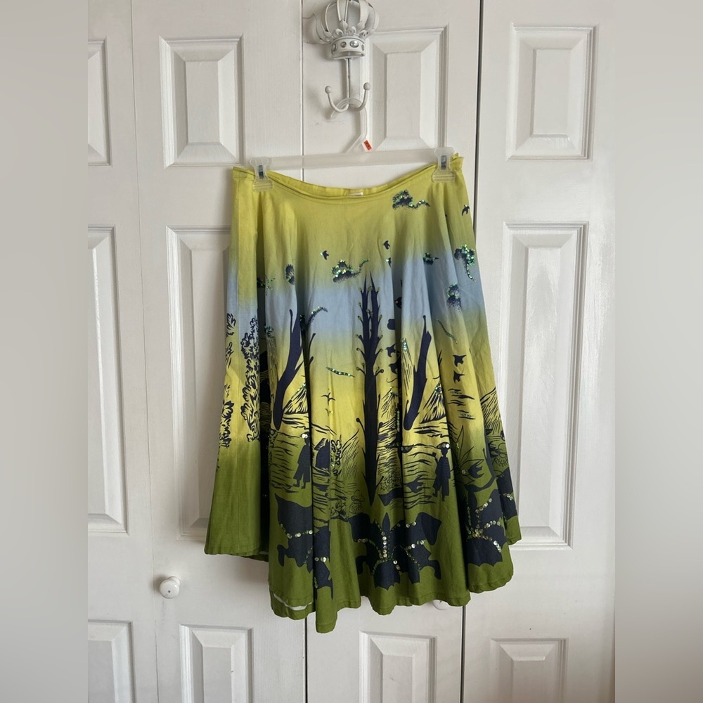 Lapis circle skirt - Picture 4 of 10